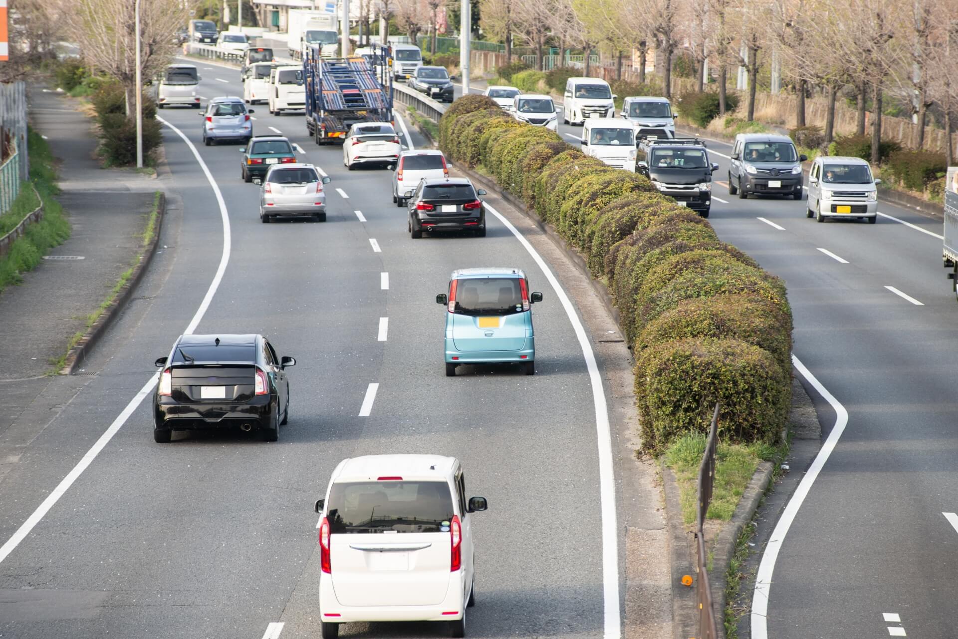 国道1号線・23号線沿いの浮気に使われやすい施設の分布図